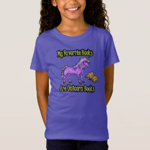 Meine Lieblingsbücher sind Bücher, die einseitig s T-Shirt