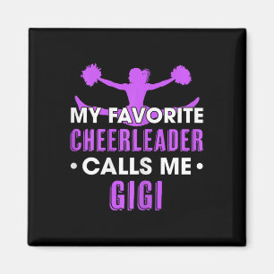 Meine Lieblingscheerleaderin nennt mich Gigi Cheer Magnet