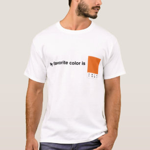 Meine Lieblingsfarbe ist CMYK Orange T-Shirt