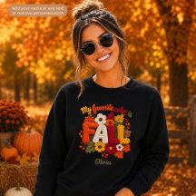 Meine Lieblingsfarbe ist Herbst Personalisierte Da