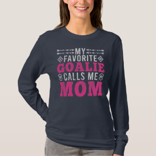 Meine Lieblingsfrau nennt mich Mama Fußball-Mama  T-Shirt