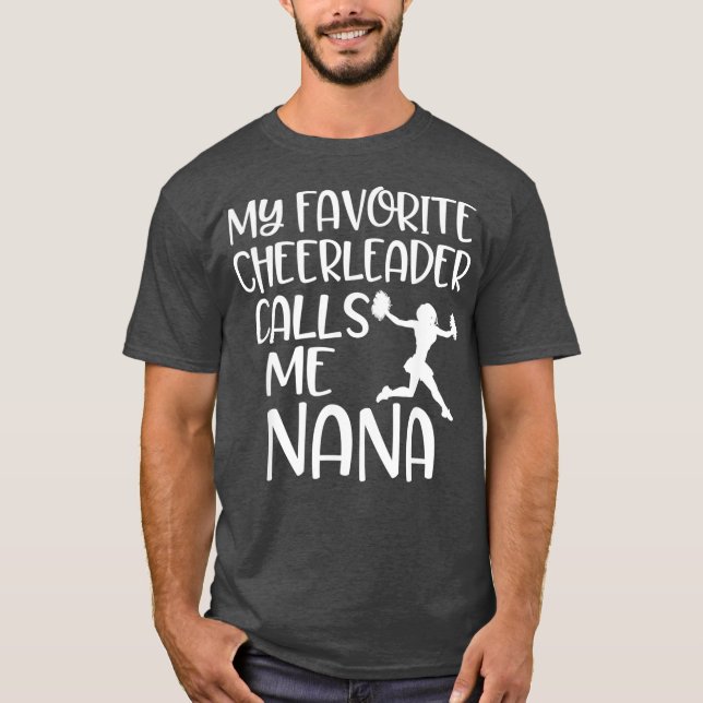 Meine Lieblingsführerin nennt mich Nana Grandma T-Shirt (Vorderseite)