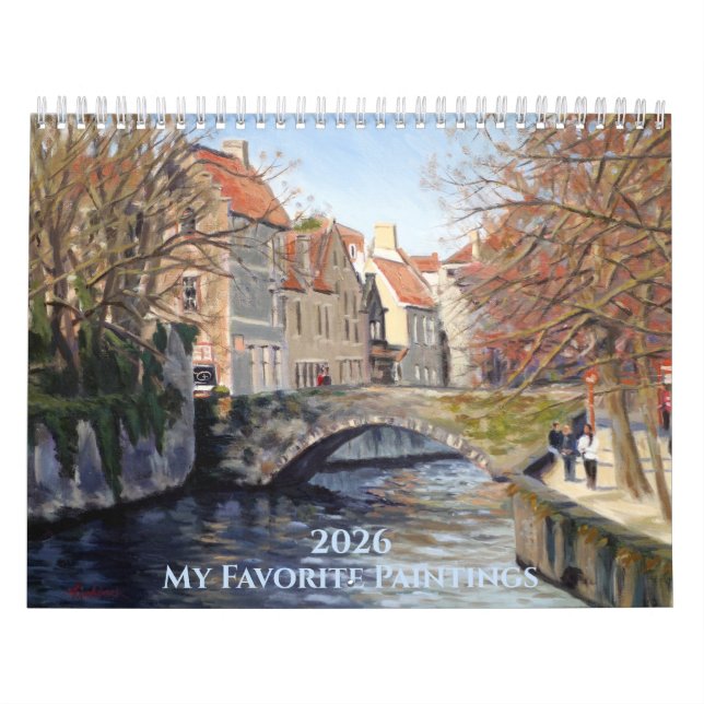 Meine Lieblingsgemälde – Kalender 2026 (Titelbild)