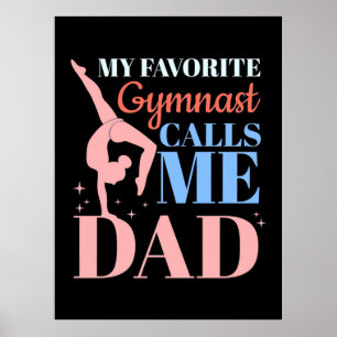Meine Lieblingsgymnastin nennt mich Daddy Poster