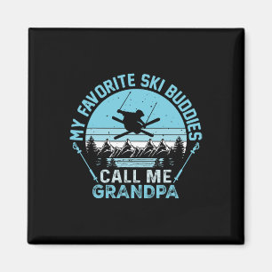 Meine Lieblingskifahrerkumpels nennen mich Opa Lus Magnet