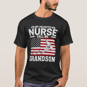 Meine Lieblingskrankenschwester nennt mich Enkel V T-Shirt