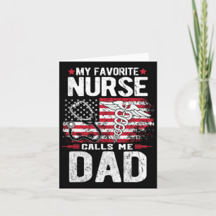 Meine Lieblingskurse nennt mich Vater Vaters Day Karte