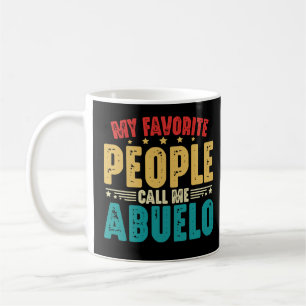 Meine Lieblingsmenschen nennen mich Abuelo Vaterta Kaffeetasse