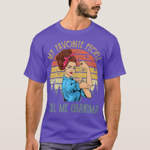Meine Lieblingsmenschen nennen mich Großmutter Mut T-Shirt