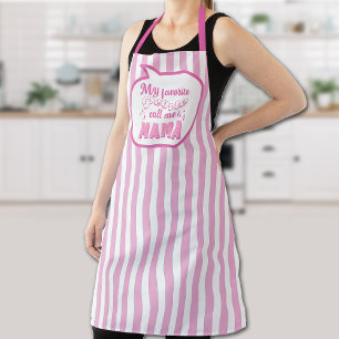 Meine Lieblingsmenschen nennen mich Mama Mother's Schürze