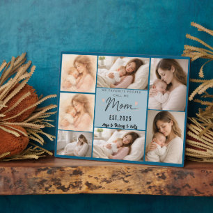 Meine Lieblingsmenschen nennen mich Mama Persona Fotoplatte