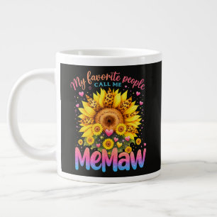 Meine Lieblingsmenschen nennen mich Memaw Mutterta Jumbo-Tasse