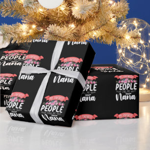 Meine Lieblingsmenschen nennen mich Nana Muttertag Geschenkpapier