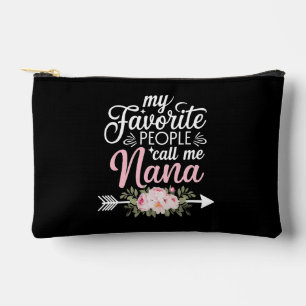 Meine Lieblingsmenschen nennen mich Nana Muttertag Zubehörtasche
