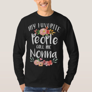 Meine Lieblingsmenschen nennen mich Nonna Italieni T-Shirt