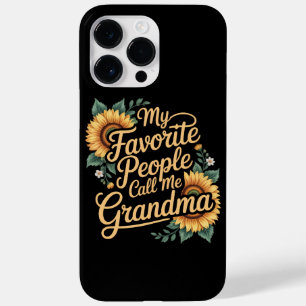 Meine Lieblingsmenschen nennen mich Oma am Muttert Case-Mate iPhone 14 Pro Max Hülle