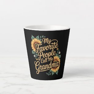 Meine Lieblingsmenschen nennen mich Oma am Muttert Milchtasse