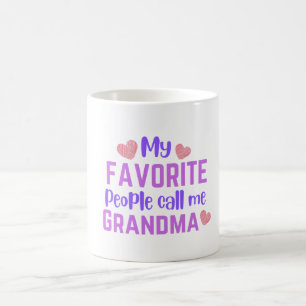 Meine Lieblingsmenschen nennen mich Oma-Tasse – Lu Kaffeetasse