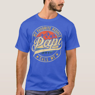 Meine Lieblingsmenschen nennen mich Papi Vintage T-Shirt