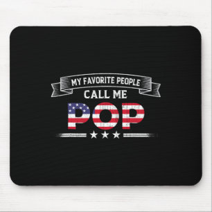Meine Lieblingsmenschen nennen mich Pop Father's D Mousepad