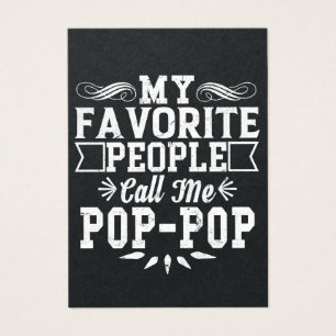 Meine Lieblingsmenschen nennen mich Pop-Pop Vatert