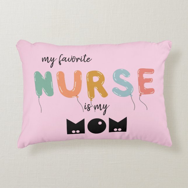 Meine Lieblingsnahrung ist die Typografie meiner M Dekokissen (Vorderseite)