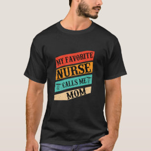 Meine Lieblingsnahrung nennt mich Mama Vintag Nurs T-Shirt