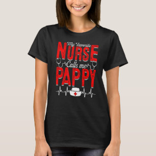 Meine Lieblingsnahrung nennt mich Pappy Nursing Pa T-Shirt