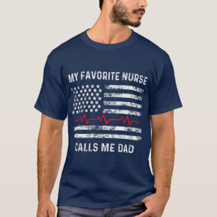 Meine Lieblingsnahrung nennt mich Vater American F T-Shirt