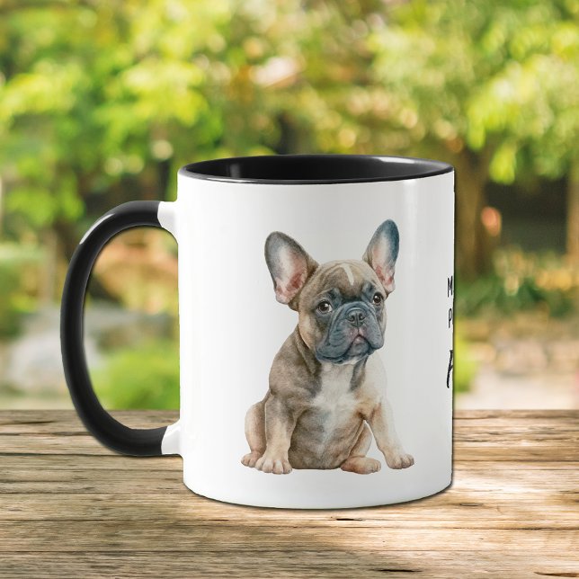 Meine Lieblingsperson ist ein französischer Hund Tasse (Von Creator hochgeladen)