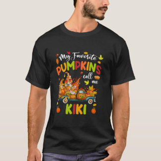 Meine Lieblingspumpkins nennen mich Kiki Truck Tha T-Shirt