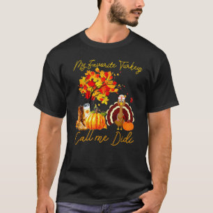 Meine Lieblingsputen nennen mich Didi Pumpkin Nurs T-Shirt