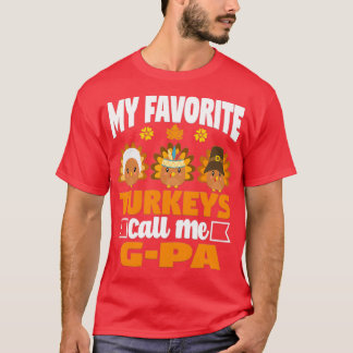 Meine Lieblingsputhühner nennen mich GPa Funny Fal T-Shirt