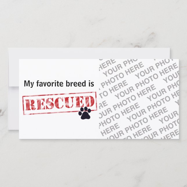 Meine Lieblingsrasse wird gerettet (Vorderseite)