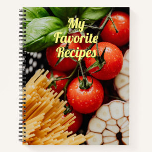 Meine Lieblingsrezepte, Cherry-Tomaten-Notebook Notizbuch