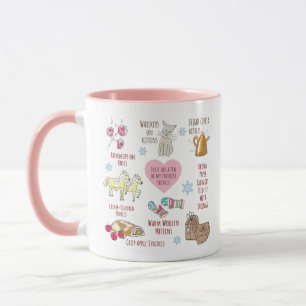 Meine Lieblingssachen Sound of Music Süße Handzeic Tasse