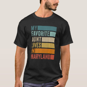 Meine Lieblingssante lebt in Maryland Vintag T-Shirt