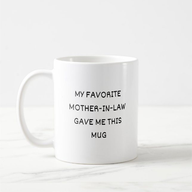 Meine Lieblingsschwester gab mir diese Tasse (Links)