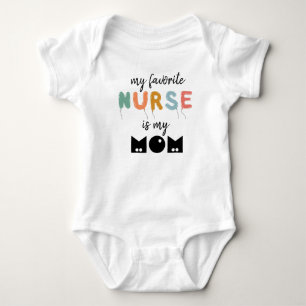 Meine Lieblingsschwester ist meine Mama Niedlich P Baby Strampler