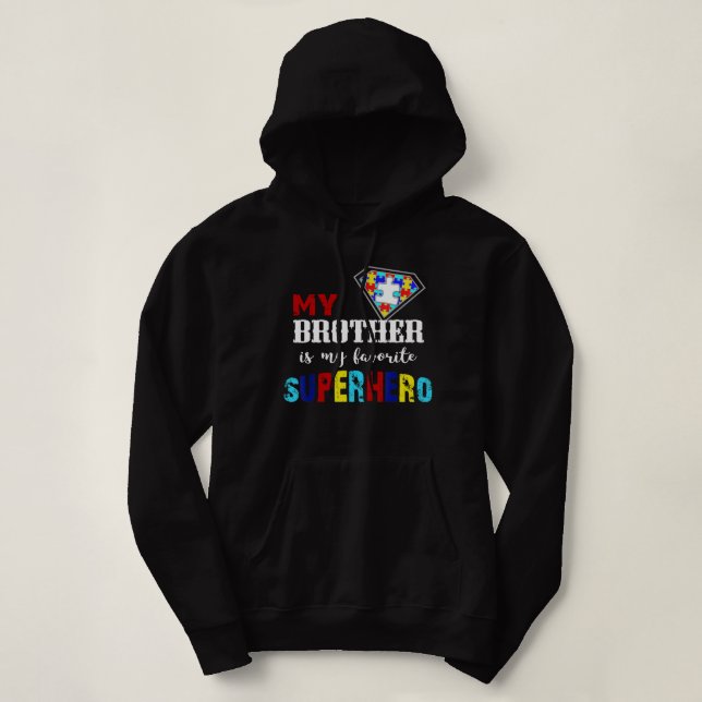 Meine Lieblingsschwester nennt mich Babe nähren Hoodie (Design vorne)