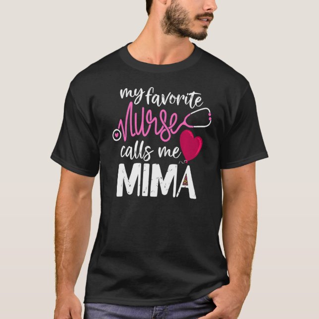 Meine Lieblingsschwester nennt mich Mima Rns Großm T-Shirt (Vorderseite)