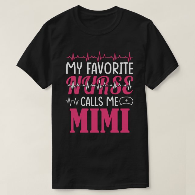 Meine Lieblingsschwester nennt mich MIMI-Muttertag T-Shirt (Design vorne)