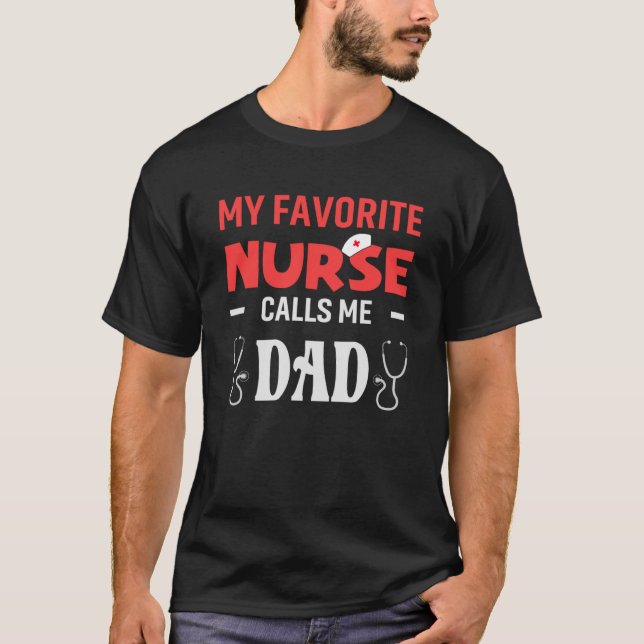 Meine Lieblingsschwester nennt mich Vater Daughter T-Shirt (Vorderseite)