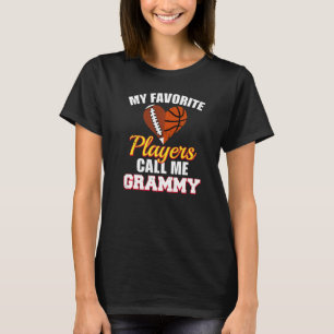 Meine Lieblingsspieler nennen mich Grammy Football T-Shirt