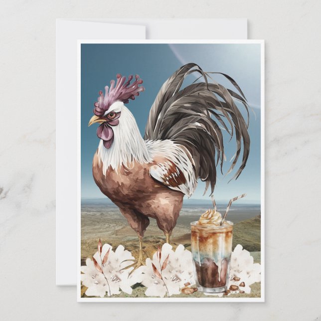 Meine Lieblingszeit am Vormittag Feiertagskarte (Vorderseite)