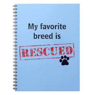 Meine Lieblingszucht wird gerettet Notizblock