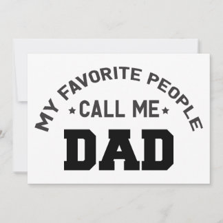 Meine LieblLeute nennen mich Vater Einladung