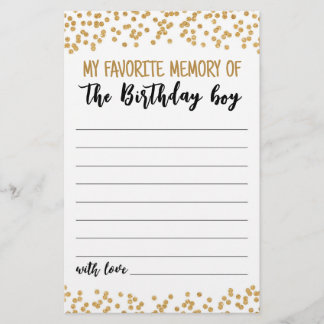 Meine liebste Erinnerung an das Party des Geburtst