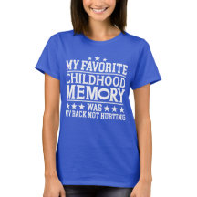 Meine liebste Kindheitserinnerung waren sarkastisc