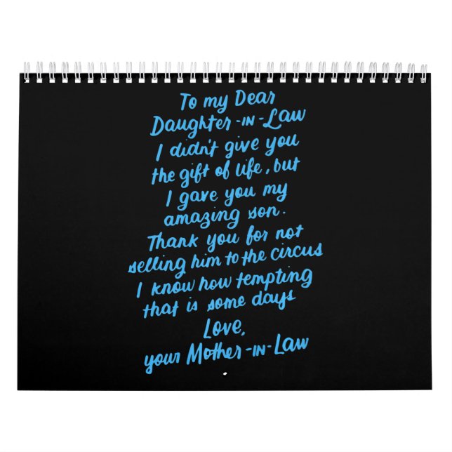 Meine liebste Tochter im Jura ist die sonnige Toch Kalender (Titelbild)